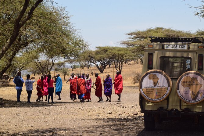 1 Day Olpopongi Real Maasai Cultural adventurous Trip | BURIGI CHATO SAFARIS LTD - A welcome with song, dance, and ceremony