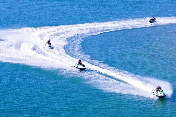 1hr Jet Ski Safari - Leaving Main Beach on a jet ski