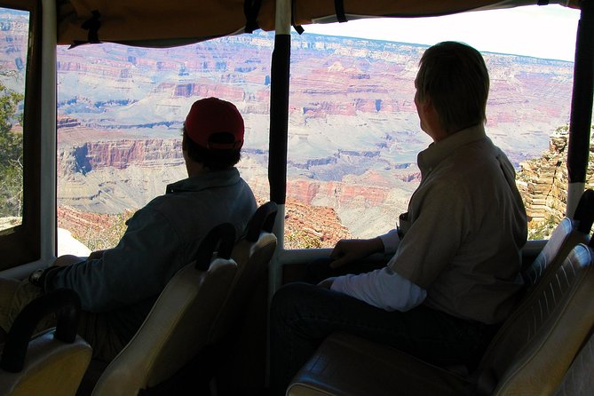 3 Hour Back-Road Safari to Grand Canyon with Entrance Gate By-Pass at 9:30 am - Yavapai Point: wide views into the canyon