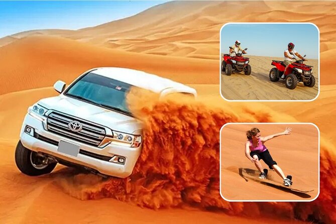 4 Hour Morning Desert Safari with Camel Ride & Sand Boarding - Key points before you book