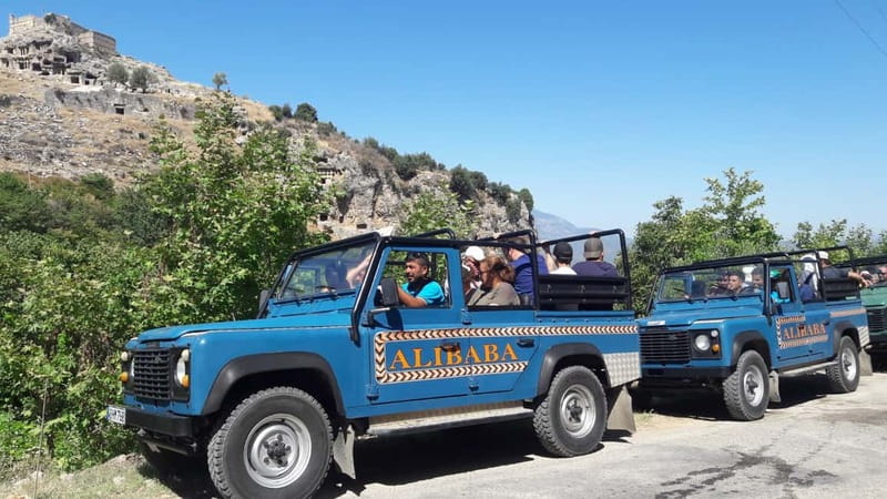 4x4 Jeep Safari - TLOS-SAKLIKENT WİTH BBQ LUNCH - A full day in the Fethiye hills