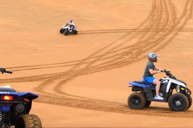 4x4 Self-Drive Quad Bike Safari with Camel Riding - The guides and the tone of the outing