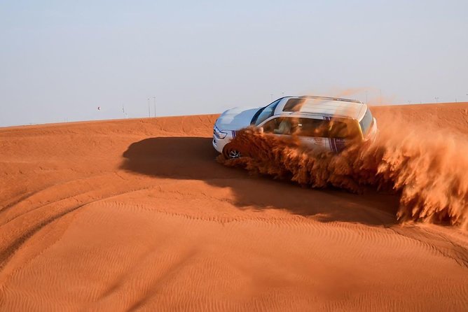 6-Hour Dubai Desert Safari with BBQ Dinner & Quad Biking - Leaving Dubai at 3 p.m. for the open sand