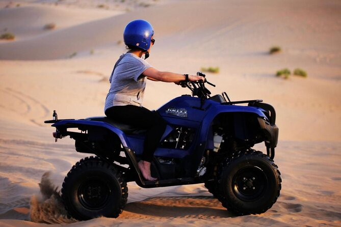 6-Hour Dubai Desert Safari with BBQ Dinner & Quad Biking - Belly dance, tanoura, and fire shows