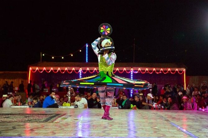 6 Hour Thrilling Desert Safari in 4x4 with Entertainment Show - Tanura, belly dance, and fire shows fill the evening