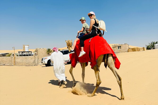 Abu Dhabi: 4x4 Desert Safari and Sandboarding. - The included 30-minute quad-bike ride