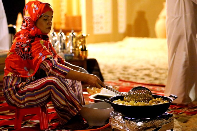 Abu Dhabi Afternoon Desert Safari and BBQ Dinner - Arabic buffet dinner and included drinks