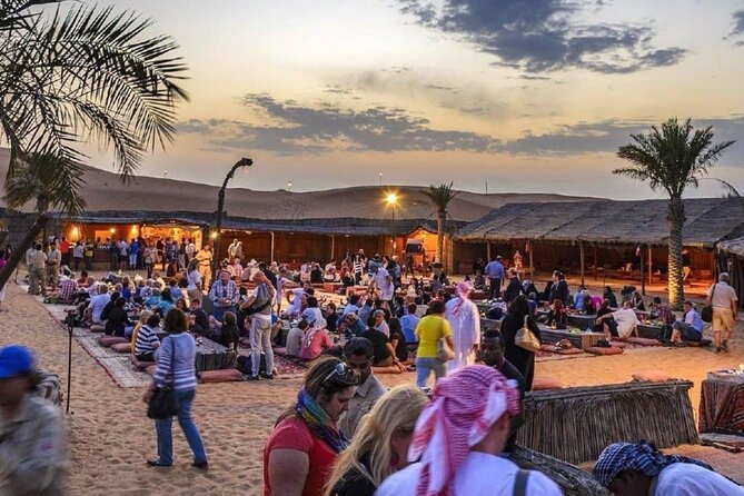 Abu Dhabi Desert Safari BBQ Dinner Live Shows Pick & Drop More - Three live shows in one evening