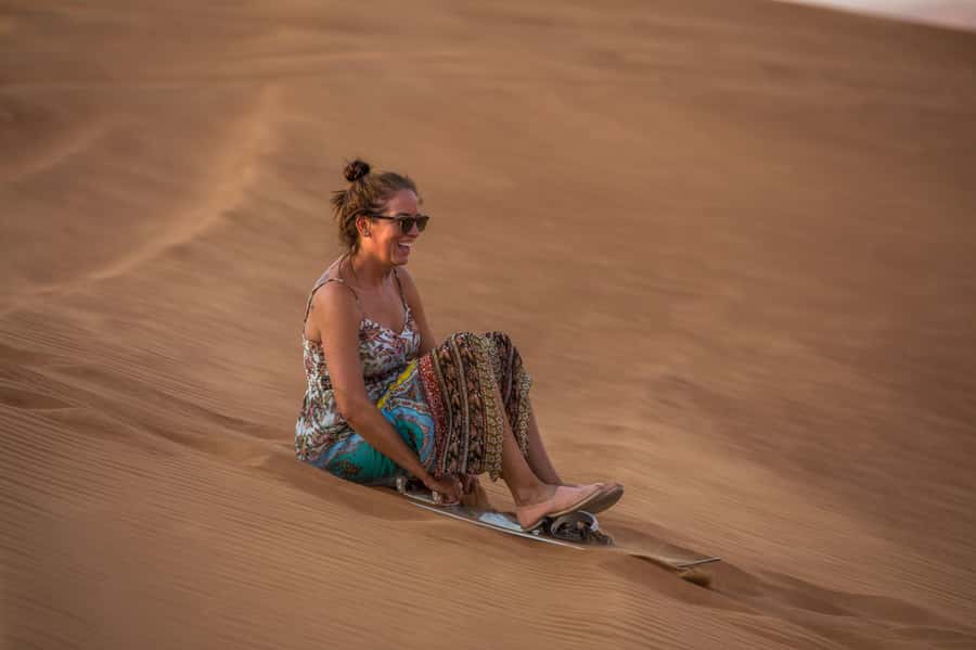 Abu Dhabi: Desert Safari, Quad Bike, Camels & Sandboarding - From Abu Dhabi to the Al Khatim Desert