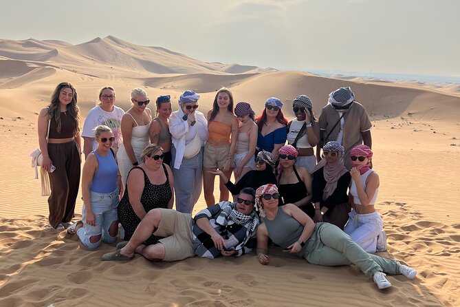 Abu Dhabi Desert Safari Tour with Shows & Buffet Dinner - Belly Dancing, Tanoura, and Fire Performances