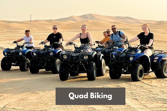 Abu Dhabi Desert Safari With BBQ Dinner & Live Shows - Dune bashing: thrilling, brief, and not for everyone