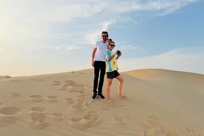 Abu Dhabi Desert Safari With Live Shows And BBQ Buffet Dinner - Dune bashing across the Abu Dhabi desert