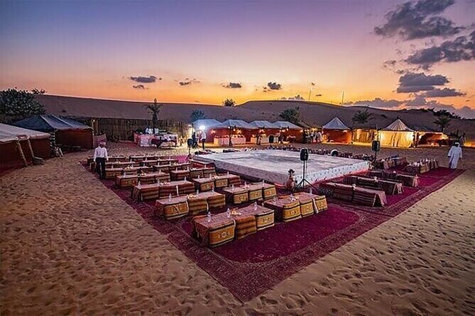 Abu Dhabi Evening Desert Safari Adventure - Dune bashing, sandboarding, and the sunset pause