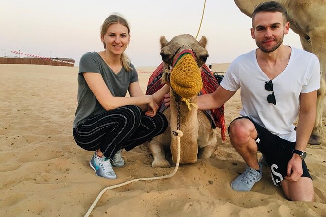 Abu Dhabi Full-Day Desert Safari - Arabic costumes, falcon photography, and henna