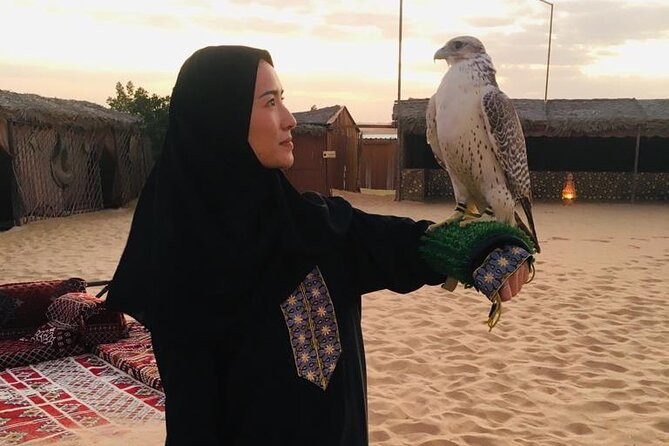 Abu Dhabi Full-Day Desert Safari - Dinner, tea, coffee, and the value of the package