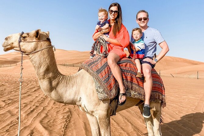 Abu Dhabi - Kids Friendly Morning Desert Safari - The Short Camel Ride