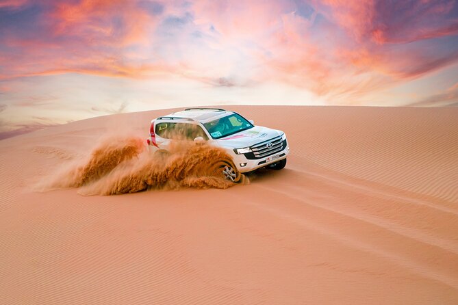 Abu Dhabi Morning Desert Safari: 4x4 Dune Bashing, Camel Ride and Sandboarding - What the Al Khatim Desert drive adds
