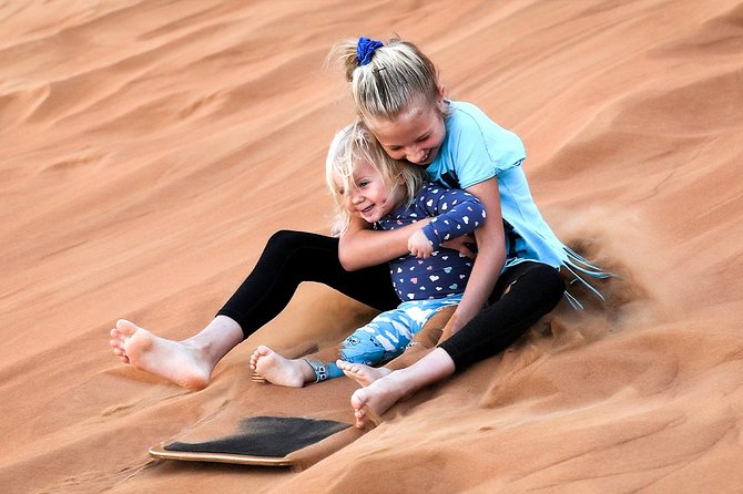 Abu Dhabi: Morning Desert Safari with Camels and Sandboarding - Photo stops are part of the service