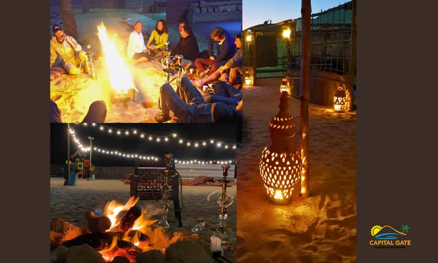 Abu Dhabi: Overnight Desert Safari - Camel riding and sandboarding at the camp