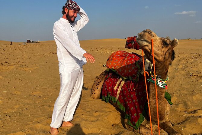 Adventure non touristic camel safari - Sunset chai, vegetable pakodas, and a desert campfire
