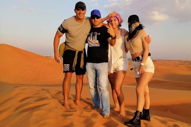 Afternoon Dune Drive Safari with SunSet Photo & Sand Boarding - Al Madam and the sunset stop