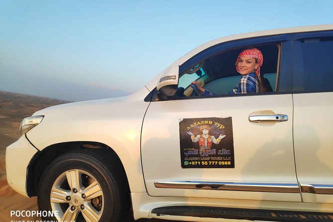 Afternoon Dune Drive Safari with SunSet Photo & Sand Boarding - Sandboarding that is easy to try