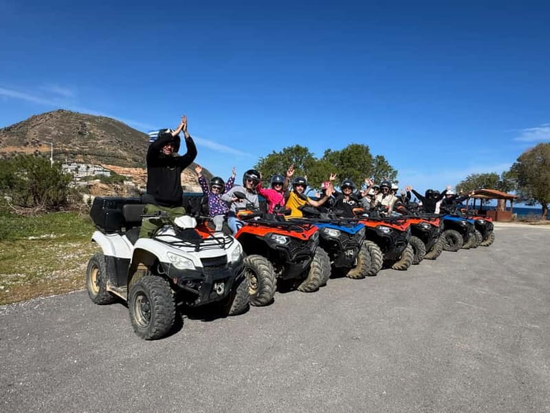 Ag. Pelagia Crete: Quad Safari to explore authentic villages - The return route and sunset option