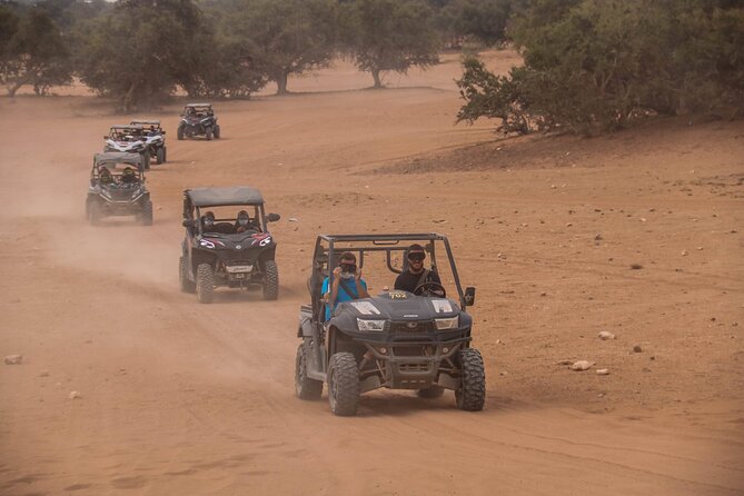 Agadir: Buggy Safari Adventure - Getting fitted out at the buggy garage