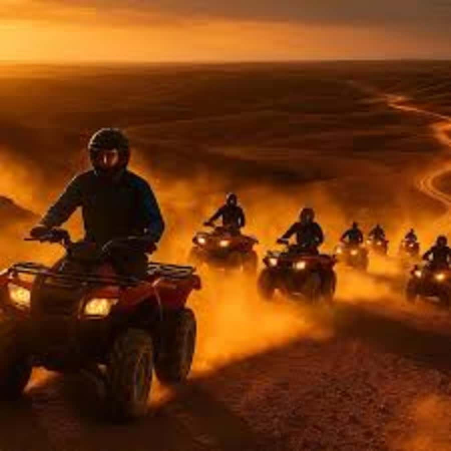 Agadir: Quad Bike Safari Desert With Moroccan Tea - What the $41 price includes