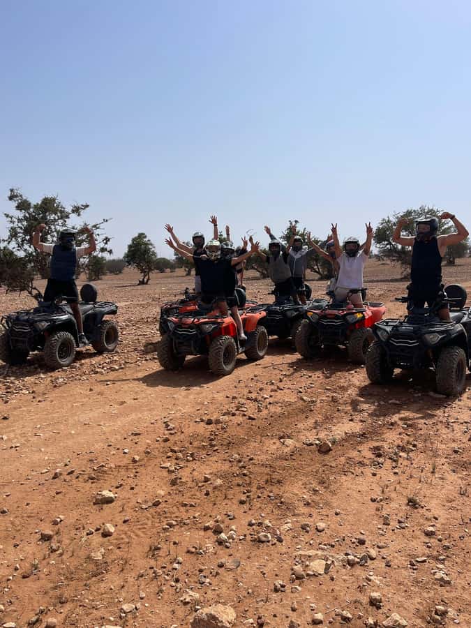 Agadir: Quad Bike Safari Desert With Moroccan Tea - Mint tea under a traditional Berber tent