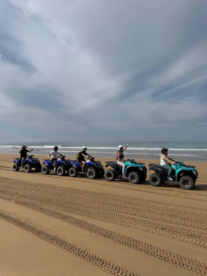 Agadir Quad Safari: Beach, Desert & Optional Sandboarding - Getting comfortable on the quad