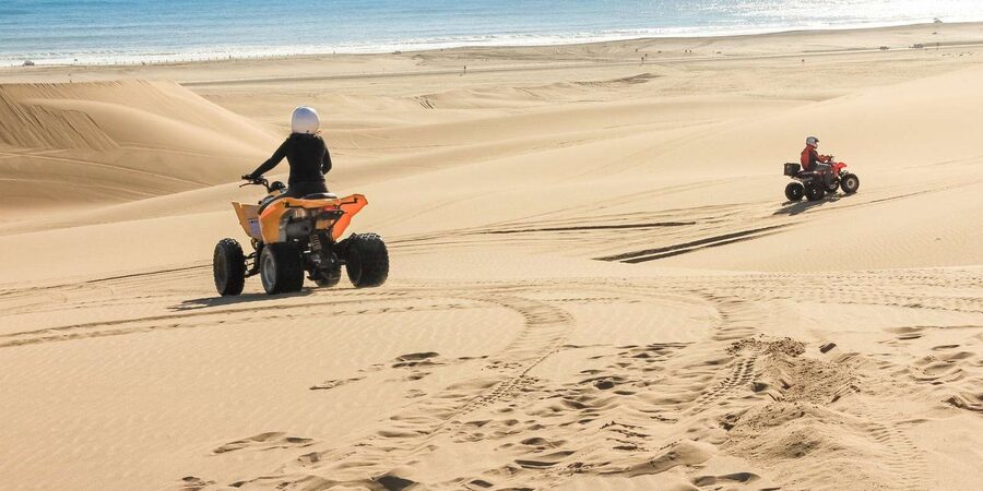 Agadir/Taghazout : Quad Bike Safari Desert - How the guides handle families and beginners
