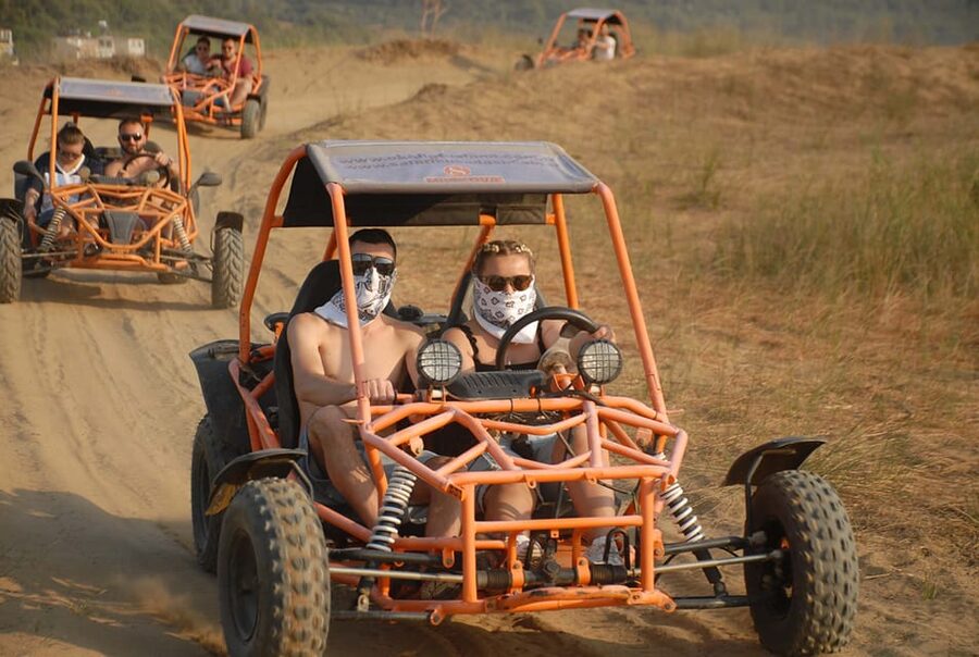 Alanya: Buggy Safari Tour with Swimming - Safety, instruction, and the pace of the convoy