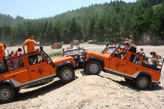 Alanya Jeep Safari - Pickup details and the effect of a large group