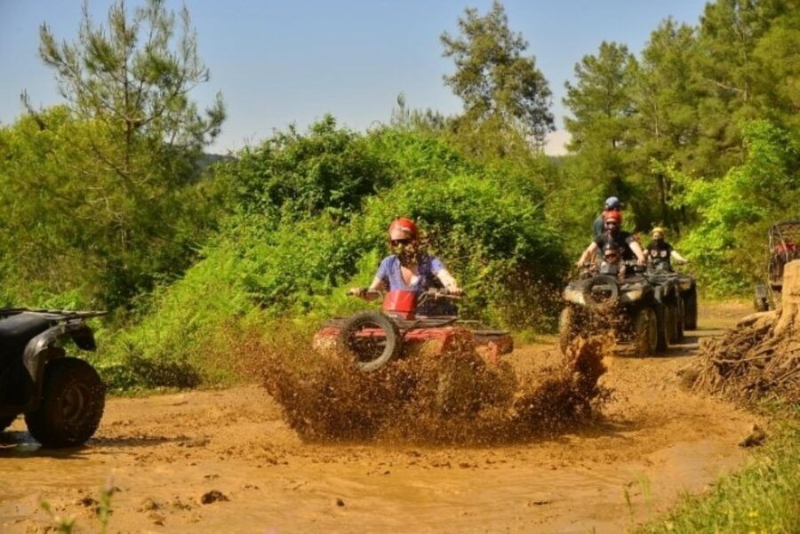 Alanya Quad Safari Tour 3 Hour - A 30-minute river stop, with a weather warning