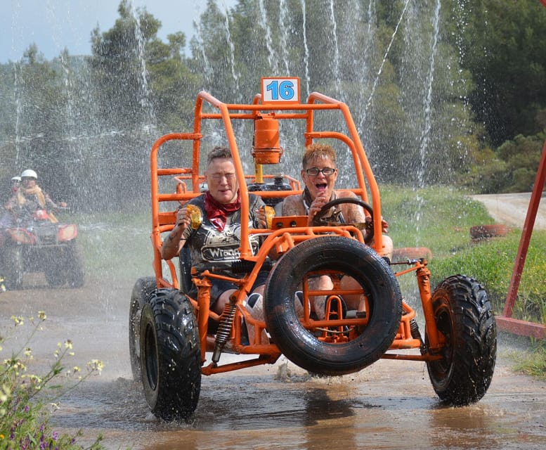 Alanya: River Rafting, Buggy Safari, and Ziplining Adventure - The automatic buggy safari