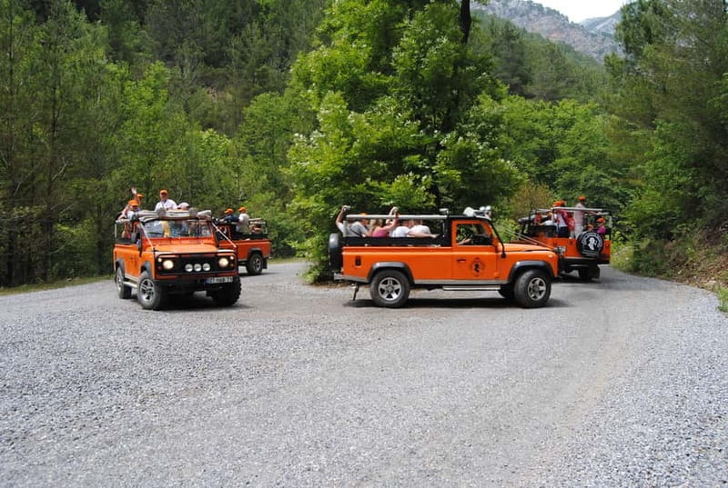 Alanya: Sunset Night Safari with Boat Trip with Dinner - Starting with the I Love Alanya viewpoint