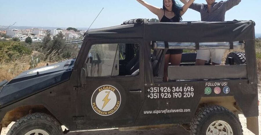 Albufeira Safari exploring villages, churches, castle & farm - The drive inland and the first countryside views