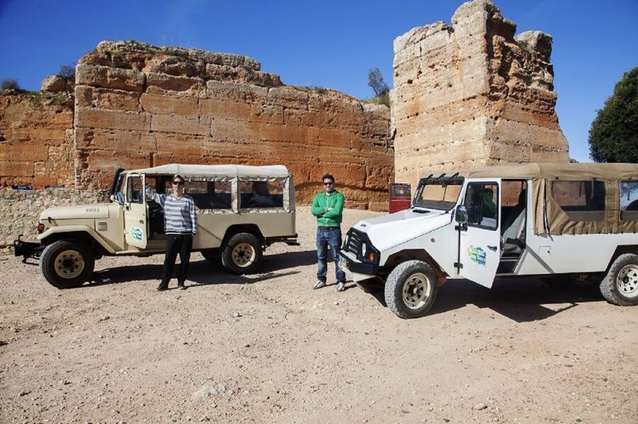 Algarve: Sunset Jeep Safari Tour - Leaving the resort Algarve behind