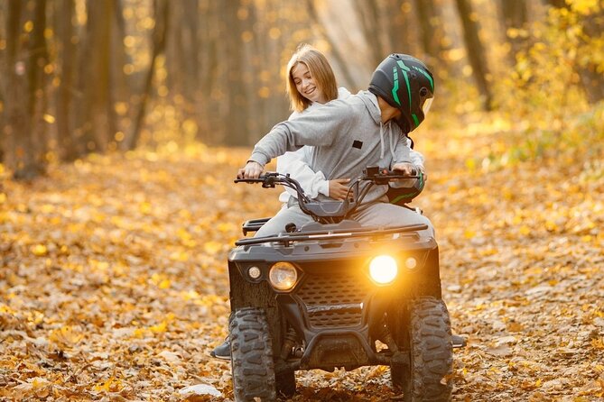 Antalya / Belek : Combo Rafting Quad & Jeep & Zipline ( 4 in 1 ) - Quad biking or buggy riding in the forest