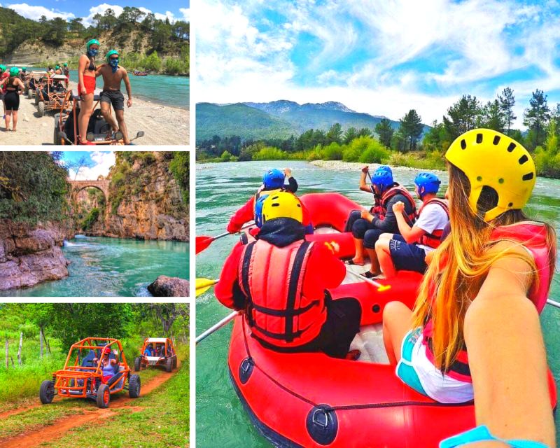 Antalya: Koprulu Canyon Buggy Safari & Rafting Combo - Key things to know before booking