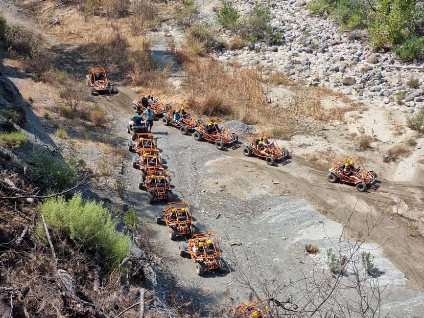 Antalya: Koprulu Canyon Buggy Safari & Rafting Combo - What to pack for a smoother day