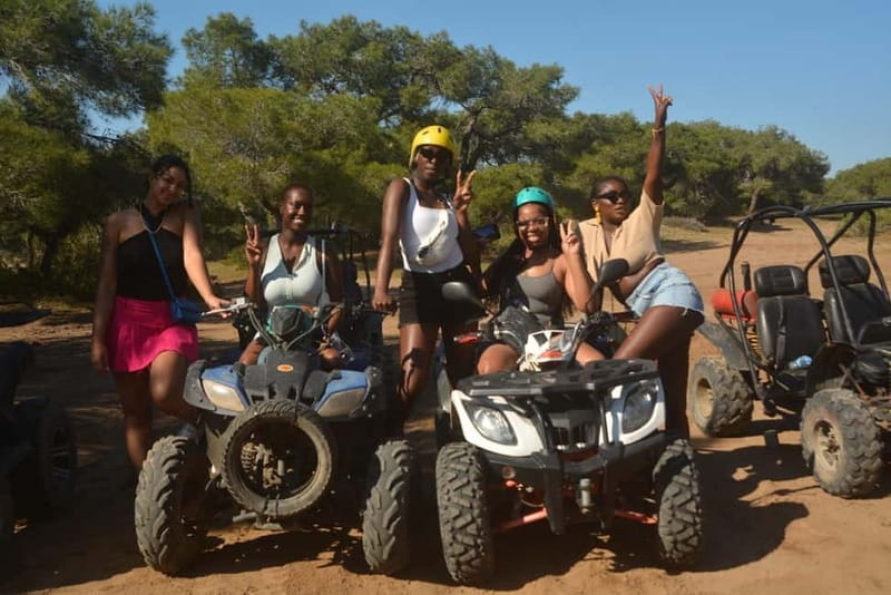 Antalya: Lara Beach Region Quad Safari - A desert track beside Lara Beach