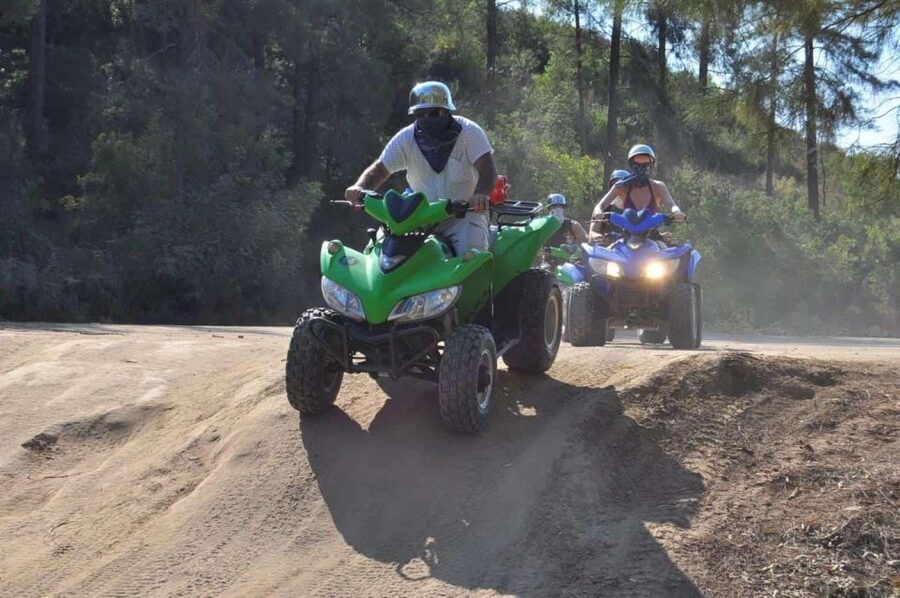Antalya: Quad-Bike Safari with Hotel Pick-Up - From paved roads to forest tracks