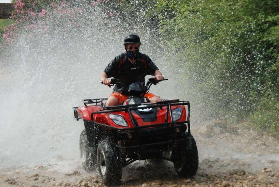 Antalya: Quad-Bike Safari with Hotel Pick-Up - Getting started near Kursunlu Waterfall