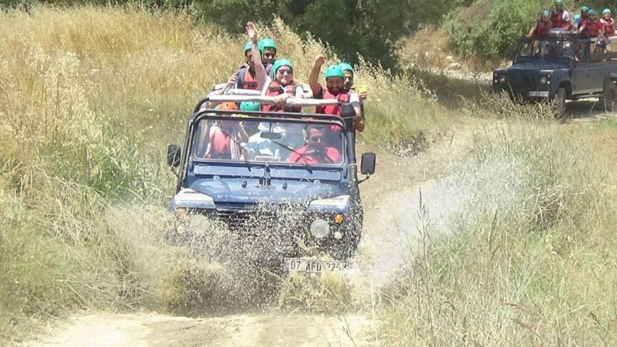 Antalya: Rafting Jeep Buggy&Quad Safari zipline canyon visit - Lunch, drinks, and the real cost