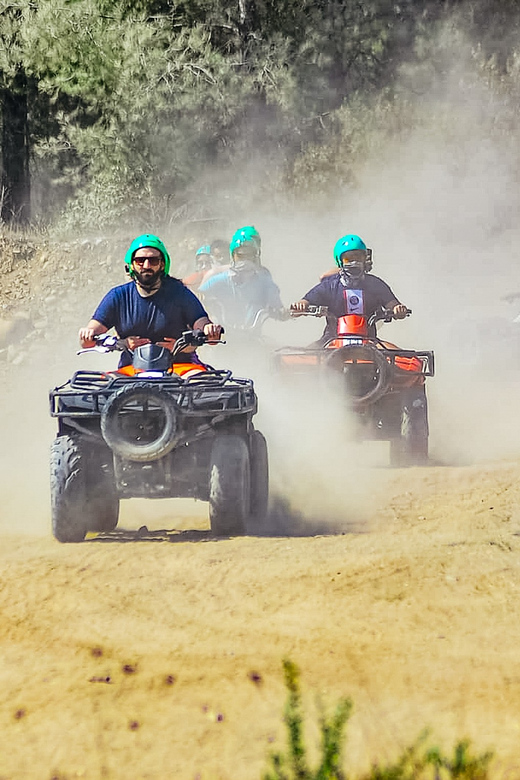 Antalya: Ziplining, Rafting, Jeep Tour & Quad Safari w/Lunch - Fourteen kilometers of white-water rafting