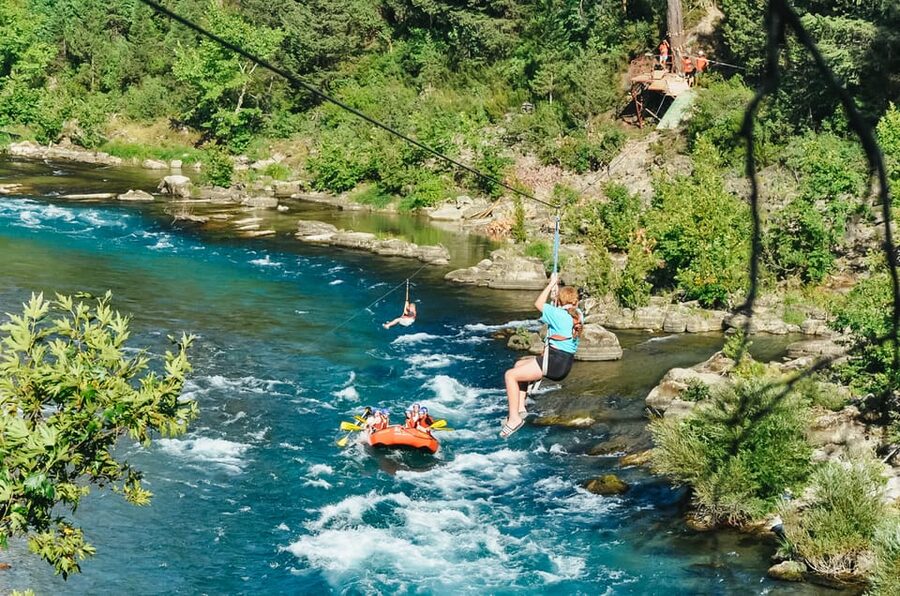 Antalya: Ziplining, Rafting, Jeep Tour & Quad Safari w/Lunch - Buggy and quad riding through mud