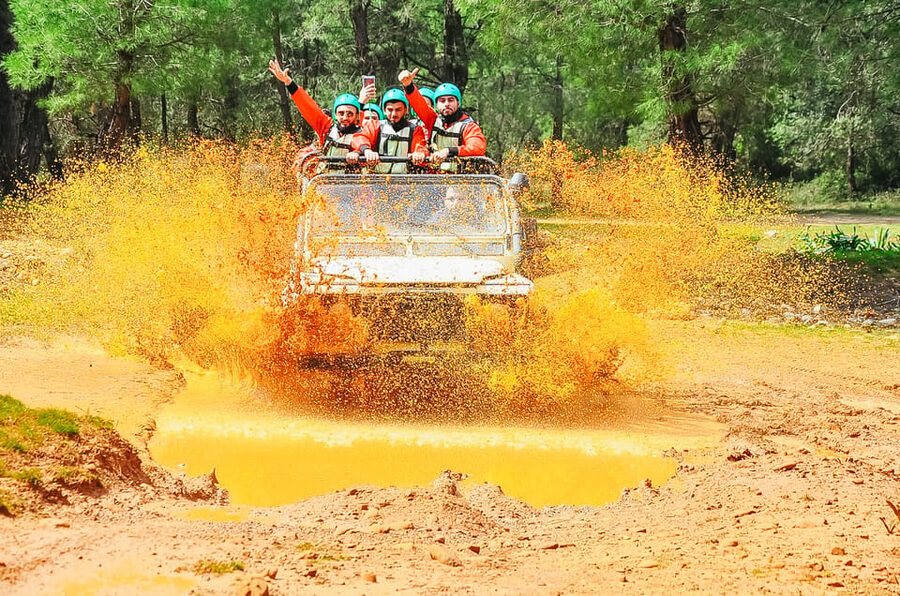 Antalya: Ziplining, Rafting, Jeep Tour & Quad Safari w/Lunch - The Jeep ride: useful, but keep expectations modest