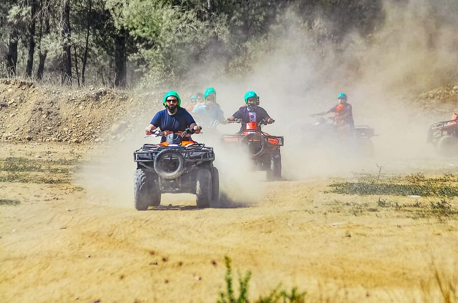 Antalya: Ziplining, Rafting, Jeep Tour & Quad Safari w/Lunch - Lunch by the river